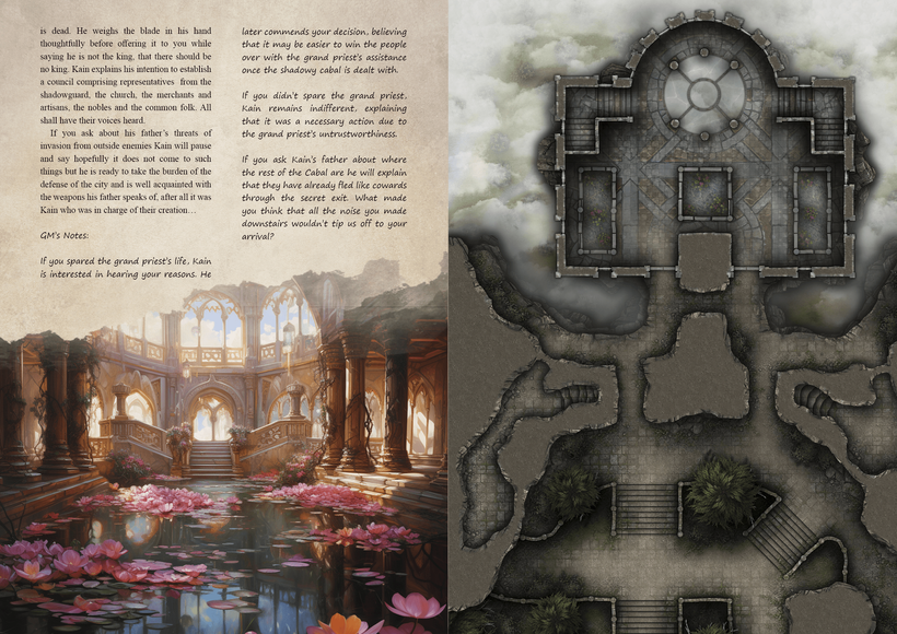 Blackridge Campaign Sourcebook with Foundry VTT Ready & Printable DnD Battlemaps (System Agnostic) - Image 10