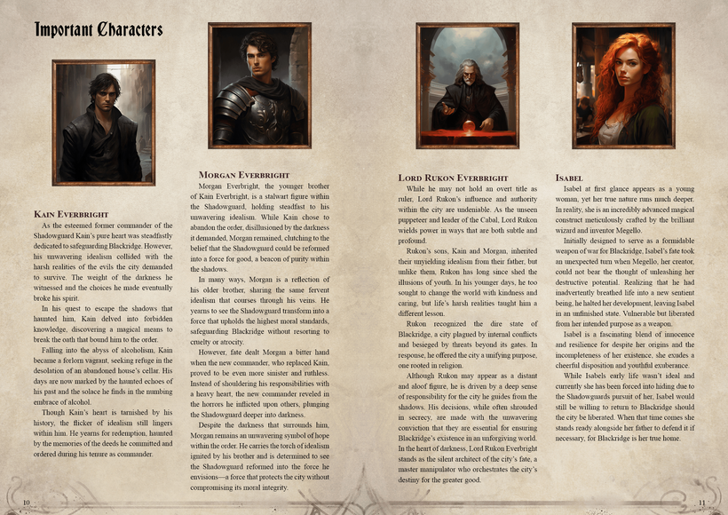 Blackridge Campaign Sourcebook with Foundry VTT Ready & Printable DnD Battlemaps (System Agnostic) - Image 6